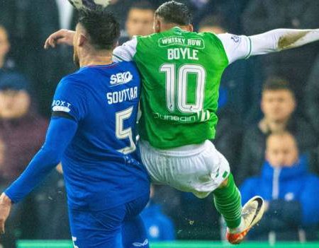 Martin Boyle: Hibernian winger ‘stable’ in hospital after Scottish Cup injury